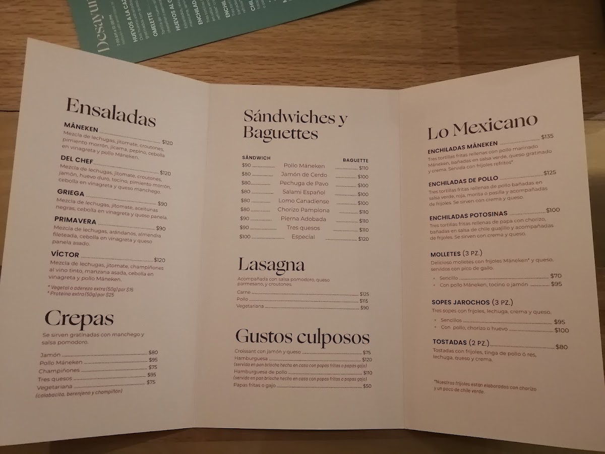 Máneken cafe Menu - Image 4